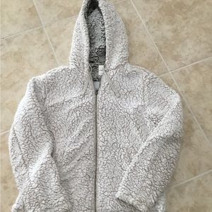 Thread & Supply Wubby Fleece Zip up hoody Size L